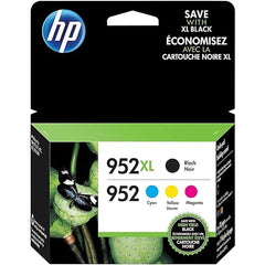 HP 952 XL / 952 Ink Cartridge (4 Pack) Black / Tri Color Price in Dubai