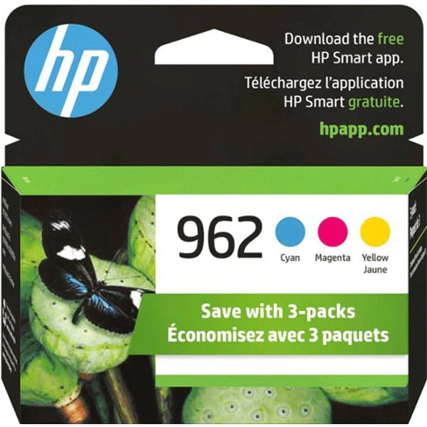 HP 962 Tri Color (3 Pack) Ink Cartridge