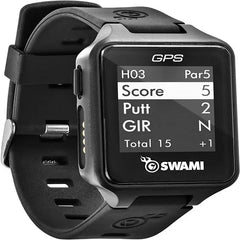IZZO Golf Swami GPS Watch – Black