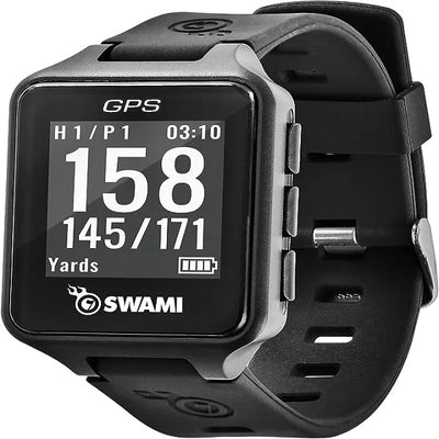 Used IZZO Golf Swami GPS Watch – Black