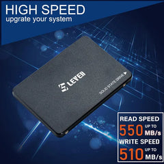 LEVEN JS600 SSD 2TB Internal Solid State Drive, Up to 550MB/s, Compatible with Laptop and PC Desktops