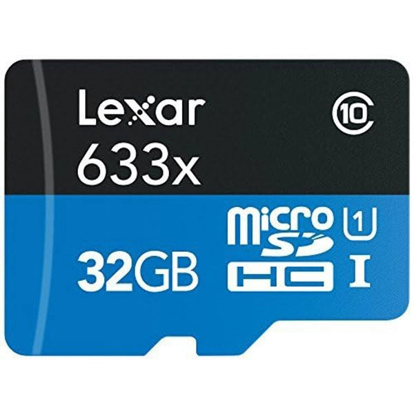 Lexar High Performance Micro SD 32GB Memory Card with Adapter