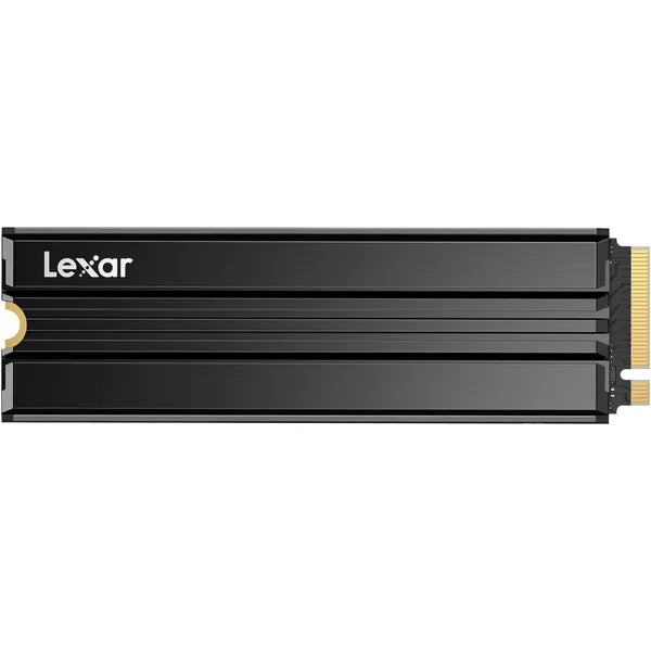 Lexar NM790 with Heatsink M.2 2280 PCIe Gen 4×4 Nvme Internal Solid State Drive 4TB SSD – Black