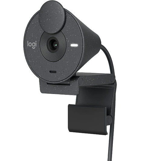 Logitech Brio 300, 1080P Full HD Webcam – Black Price in Dubai