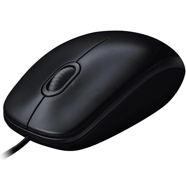 Logitech M90 Optical Wired Mouse – Black