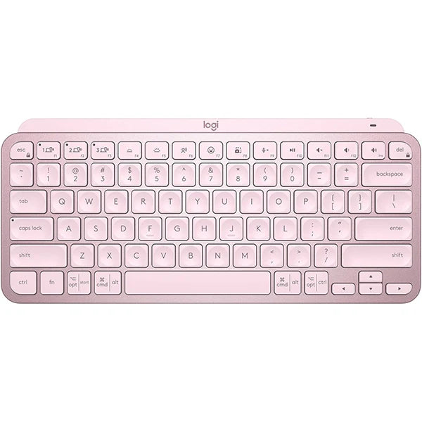 لوحة مفاتيح Logitech MX Keys Mini Minimalist اللاسلكية المضيئة لأجهزة Apple macOS