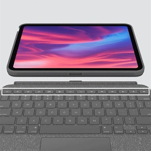 Logitech Combo Touch Keyboard and Trackpad Case for iPad (10th Gen) – Oxford Gray Price in Dubai