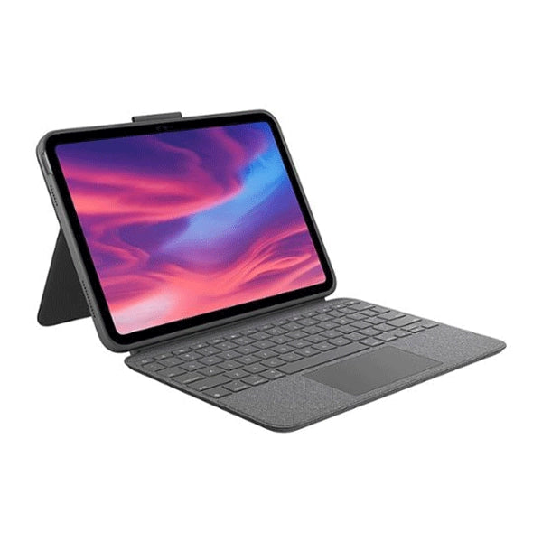 Logitech Combo Touch Keyboard and Trackpad Case for iPad (10th Gen) – Oxford Gray Price in Dubai