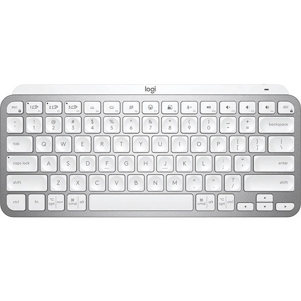 Logitech MX Keys Mini for Business Wireless Keyboard – Pale Gray