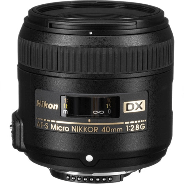 Nikon 40mm f/2.8G AF-S DX Micro-NIKKOR Lens for Nikon DSLR Cameras – Black Price in Dubai
