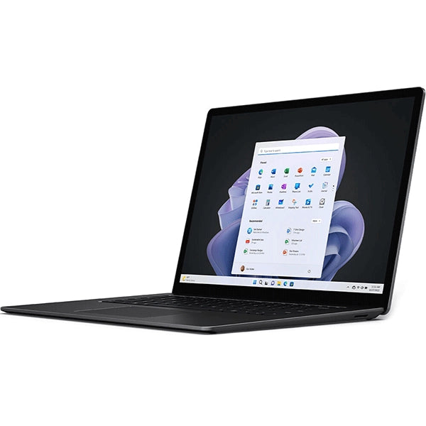 Microsoft Surface Multi-Touch Laptop 5 (12th Gen) Intel Core i5 16GB RAM LPDDR5X 512GB SSD Windows 10 Pro - Matte Black