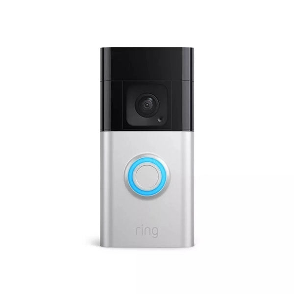 Ring Battery Doorbell Plus Smart Wi-Fi Video Doorbell – Satin Nickel