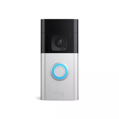 Ring Battery Doorbell Plus Smart Wi-Fi Video Doorbell – Satin Nickel