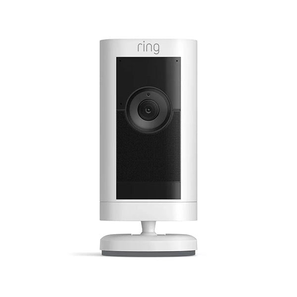 Ring Stick Up Cam Pro Battery Indoor/Outdoor Security Camera – White