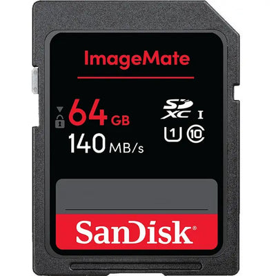Used SanDisk SD Memory Card ImageMate 140MB/S 64GB
