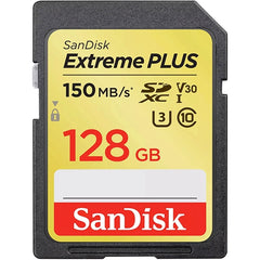 SanDisk Extreme PLUS 128GB SD UHS-I Memory Card Price in Dubai