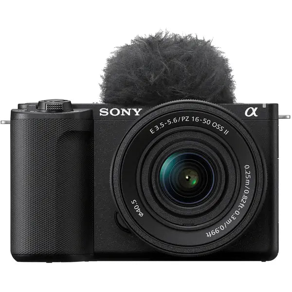 Sony  Alpha ZVE10 II APS-C Content Creators Camera Kit - Black