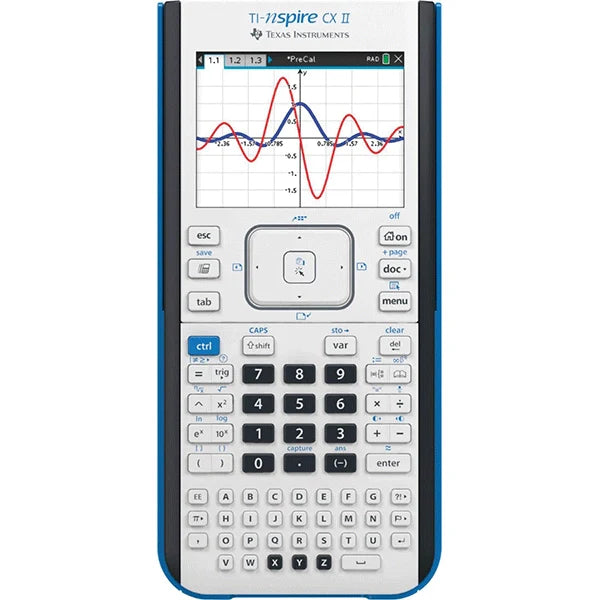 الآلة الحاسبة المحمولة TI-NSPIRE CX II من Texas Instruments