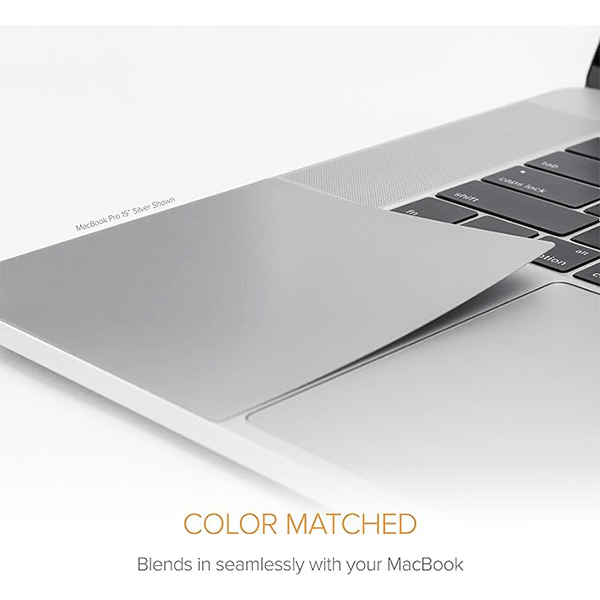 غطاء حماية حماية مسند راحة اليد الفاخر Ghostshield لجهاز MacBook من UPPERCASE - فضي 