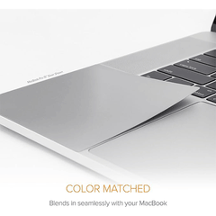 غطاء حماية حماية مسند راحة اليد الفاخر Ghostshield لجهاز MacBook من UPPERCASE - فضي 