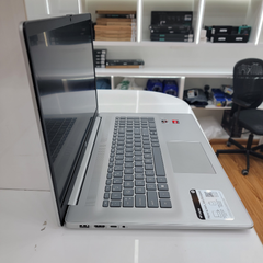 Used HP Laptop 17-cp0012nr, 17.3-inch FHD Display, AMD Ryzen 5 5500U Processor, 8GB DDR4 RAM, 256GB PCIe NVMe M.2 SSD - Silver