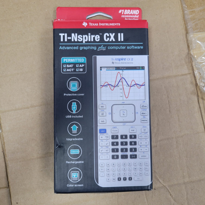 Used Texas Instruments TI-NSPIRE CX II CAS Color Graphing Calculator