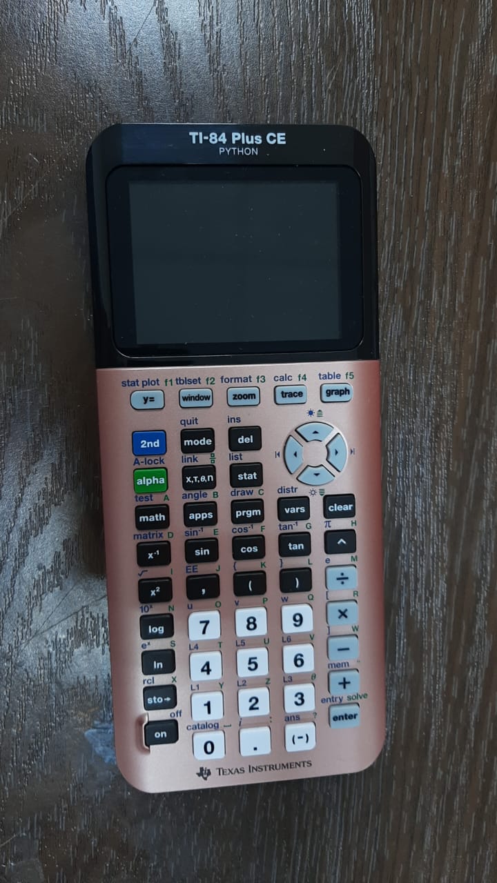 Used Texas Instruments Ti-84 Plus Ce Color Graphing Calculator