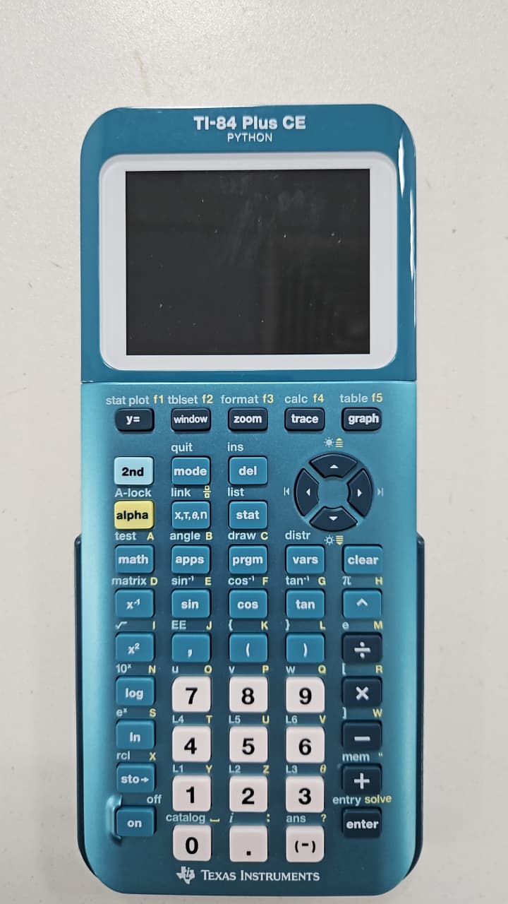 Used Texas Instruments Ti-84 Plus Ce Color Graphing Calculator