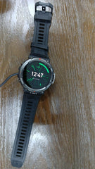 ساعة Amazfit T-Rex 2 الذكية Astro باللون الأسود/الذهبي مستعملة