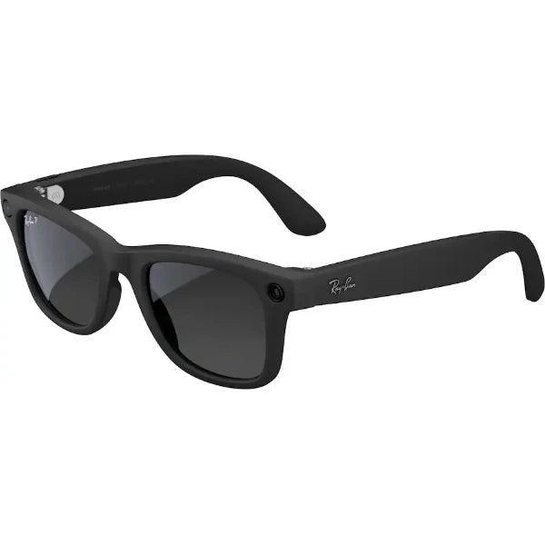 Used Ray-Ban Meta Wayfarer Gen 2 Sunglasses (Size 50) Matte Black / Transitions Grey