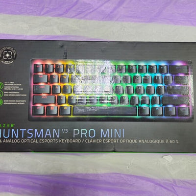 Used Razer Huntsman V3 Pro Mini 60% Analog Optical Esports Gaming Keyboard