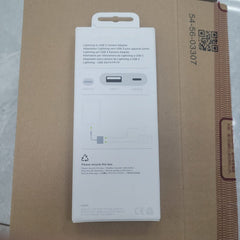 Used Apple Lightning to USB Type-A Camera Adapter