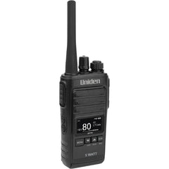 Uniden UH755-2DLX 5W UHF CB Two-Way Handheld Radio Deluxe Pack - Black