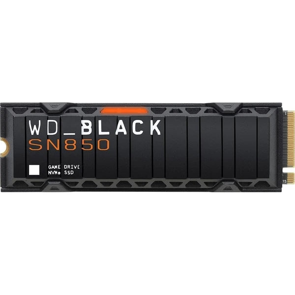 محرك أقراص WD_BLACK SN850 NVMe M.2 2280 للألعاب مع مشتت حراري - سعة 2 تيرابايت