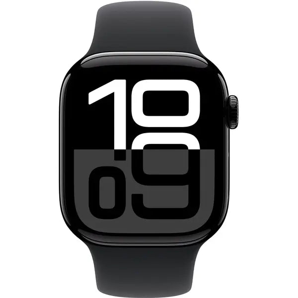 Apple Series 10 42mm (GPS) Smart Watch Aluminum Case with Sport Band – Black