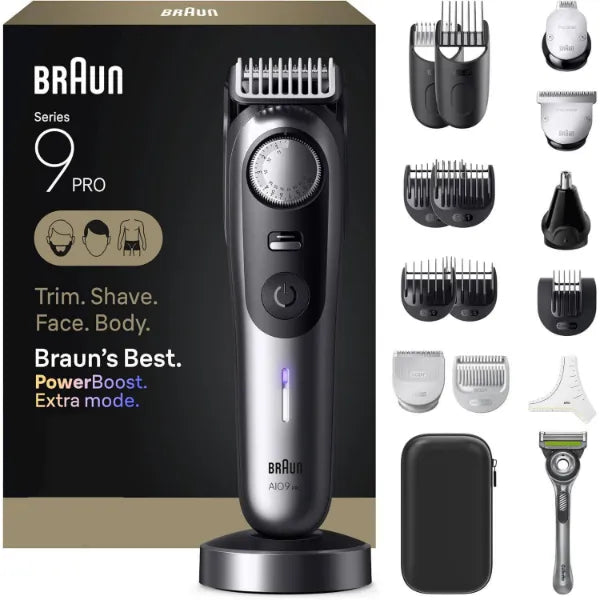 Braun Series 9 Pro All-in-One Men's Grooming & Beard Trimmer Kit