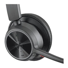 HP Poly Voyager 4310 UC Wireless Monaural Headset + BT700 USB-A Adapter & Charging Stand