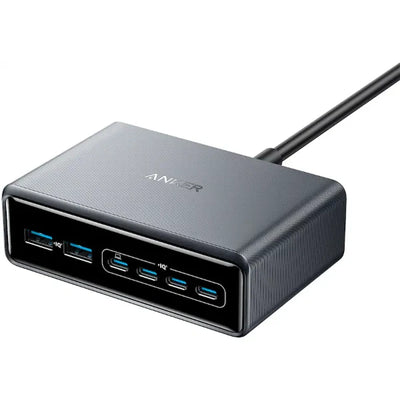 Used Anker Prime 200W GaN Charger, 6-Port Fast Charging Power Adapter