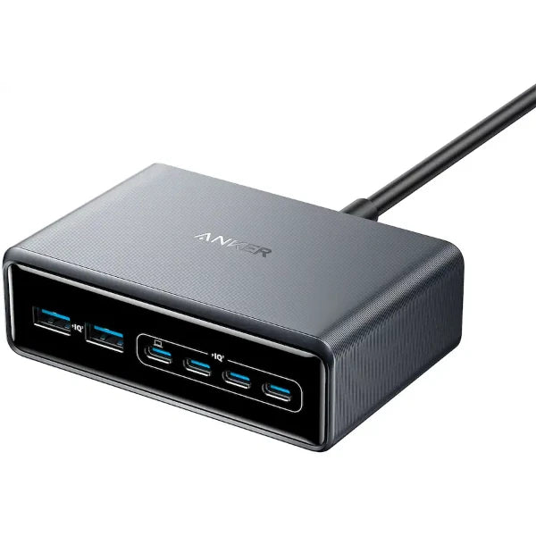 Anker Prime 200W GaN Charger, 6-Port Fast Charging Power Adapter
