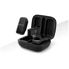 Rode Wireless Micro Compact Wireless Microphone Kit, 2 Transmitters & 1 USB-C Receiver Plug-and-Play Audio Recording – Black
