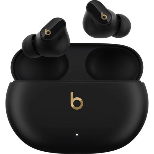 Used Beats by Dr. Dre Studio Buds+ Noise-Canceling True Wireless In-Ear Headphones - Black and Gold Price in Dubai