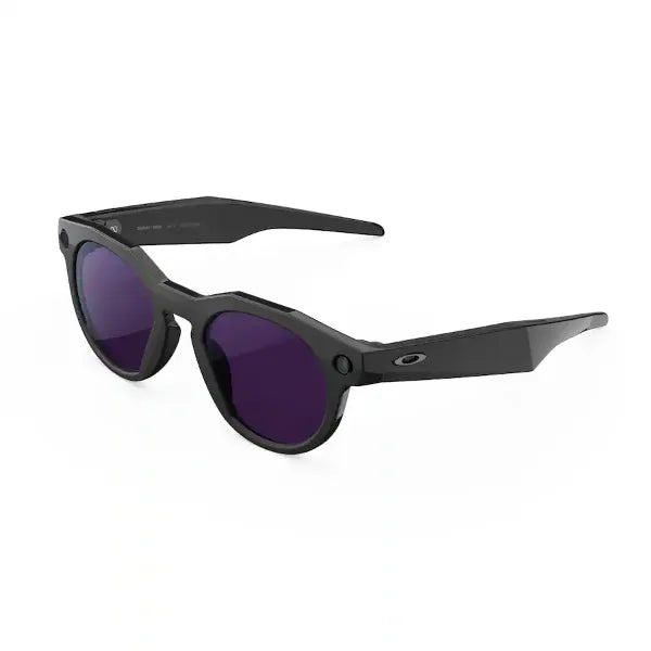Used Oakley Meta HSTN Sunglasses (Size 51) - Black / Transitions Amethyst