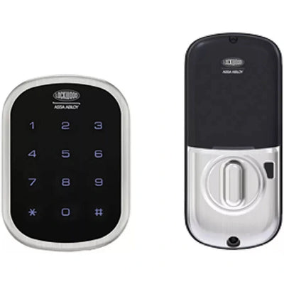 Used Lockwood SDL Smart Deadbolt Lock, Keyless, Illuminated Touch Keypad