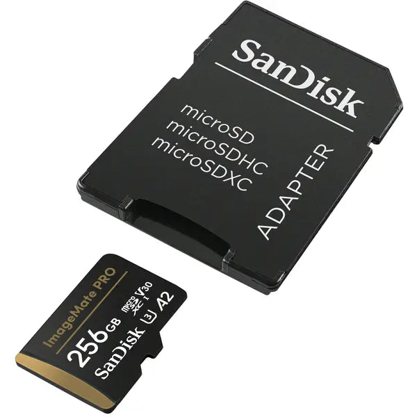 SanDisk Micro SD ImageMate Pro Memory Card with Adapter 200MB/S