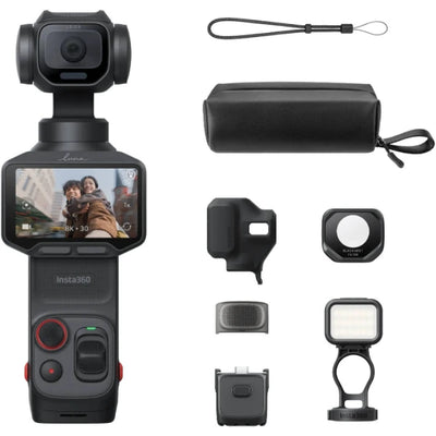 Insta360 Luna Pro Fill Light Bundle Action Camera