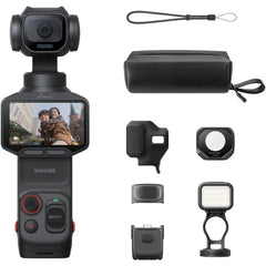 Insta360 Luna Pro Fill Light Bundle Action Camera