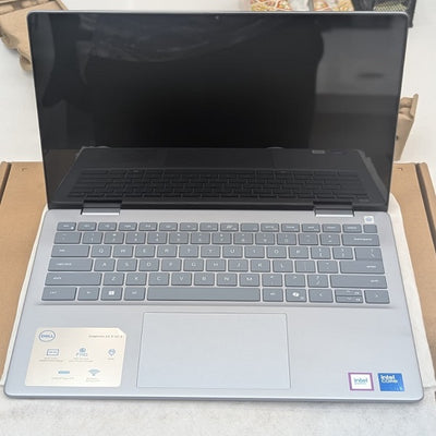لاب توب ديل انسبيرون 14-7440 2 في 1، معالج انتل كور 7 150U، ذاكرة وصول عشوائي 16 جيجا بايت، قرص صلب SSD سعة 512 جيجا بايت، بطاقة رسومات انتل ايريس اكس اي ويندوز 11 - ازرق