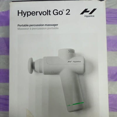جهاز تدليك Hyperice Hypervolt Go 2 مستعمل - رمادي قطبي
