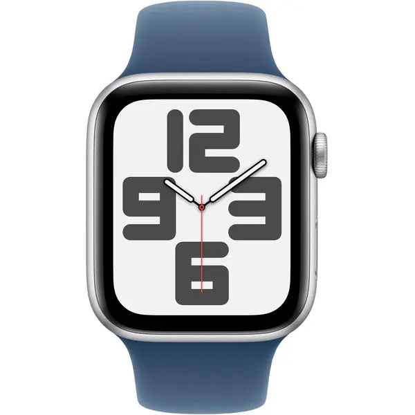 Apple Se (2nd Gen) (2024) 44mm Smart Watch Aluminum Case with Sport Band