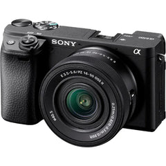 Sony Alpha A6400 Mirrorless Camera with 16–50mm Lens